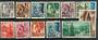 FRENCH OCCUPATION OF GERMANY BADEN 1947 Definitives. Set of 13. - 21173 - UHM