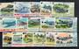 NORFOLK ISLAND 1980 Definitives Aeroplanes. Set of 16. - 21184 - UHM