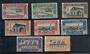 TRIPOLITANIA 1927 Tripoli Trade Fair. Set of 8. - 21200 - Mint