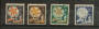 NETHERLANDS 1933 Child Welfare. Set of 4. - 21238 - FU