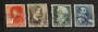 NETHERLANDS 1935 Social Relief Fund. Set of 4. - 21242 - FU