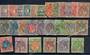 NETHERLANDS 1899 Definitives. Set of 27 on a simplified basis. All appear to be Perf 12½. - 21269 - Used