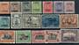 BELGIAN FORCES IN THE RHINELAND 1919 Definitives. Set of 17. - 21287 - UHM
