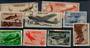 RUSSIA 1945 Warplanes. Set of 9 - 21335 - VFU