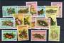 COCOS (KEELING) ISLANDS 1982 Definitives Butterflies and Moths. Set of 16. - 21347 - UHM