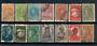 RUSSIA 1929 Definitives. Set of 14. - 21365 - Used
