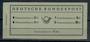 WEST GERMANY 1956 Definitive Booklet. - 21379 - Booklet