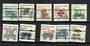 USA 1985 Transport Coils. Selection of 10 precancelled with the applicable type of service. - 21539 - UHM