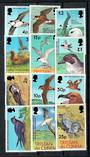 TRISTAN DA CUNHA 1977 Birds Definitives. Set of 12. - 21553 - UHM