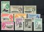 FALKLAND ISLANDS DEPENDENCIES 1954 Elizabeth 2nd Definitives. Set of 15. - 21575 - UHM
