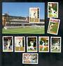 ST VINCENT Grenadines 1987 Cricketers. Set of 8 and miniature sheet. - 21577 - UHM