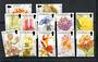 ST HELENA 2003 Wild Flowers. Set of 12. - 21579 - UHM