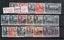 FALKLAND ISLANDS 1938 Geo 6th Definitives. Set of 18. - 21620 - LHM