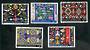 ROUMANIA 1975 Traditional Carpets. Set of 5. - 21628 - VFU