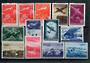 BULGARIA 1940 Air. Set of 12. Plus extra shade of the 2L. - 21637 - UHM