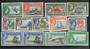 GILBERT & ELLICE ISLANDS 1939 Geo 6th Definitives. Set of 12 plus the Perf 12 3d and 1/-. - 21737 - LHM
