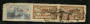 FRENCH MOROCCO 1914 Definitive 50c on 50c Brown and Lavender on piece with 1921 postmark and France Correspondence Par Avion cin