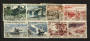 FRENCH WEST AFRICA 1955 Economic and Social Development Fund. Set of 8. - 22350 - Used