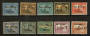 WALLIS and FUTUNA ISLANDS 1920 Postage Due. Set of 8 plus the two additions to the set issued in 1927. - 22366 - LHM