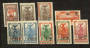 MARTINIQUE 1924 Surcharges. Set of 9. - 22371 - Mint