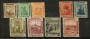 EGYPT 1914 Definitives. Set of 10 except the 4m Vermilion (cat 90p). - 22450 - Mint