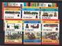 ST VINCENT 1984 Leaders of the World. Railway Locomotives. First series. Set of 16 in joined pairs. - 22513 - UHM