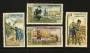 LAOS 1963 Freedom from Hunger. Set of 4. - 23480 - Mint