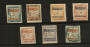 MADAGASCAR 1896 Postage Due. Set of 7. Mint except for the top value which is used. - 23721 - Mint