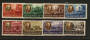 HUNGARY 1947 Roosevelt. Set of 8. Complete. cv is 1400 fo $140.00. - 23771 - UHM
