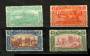 NEW ZEALAND 1906 Christchurch Exhibition. Set of 4. The 3d and 6d are very lightly hinged. - 24010 - LHM