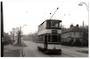 Real Photograph by tramspotter of Sheffield Corporation Tramways Car 121. - 242270 - Photograph