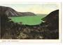 Coloured postcard of Green Lake Rotokakahi. - 245910 - Postcard