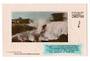Coloured Real Photograph of Kereru Geyser Whakarewarewa. Wishing you a Happy Christmas. - 246047 - Postcard