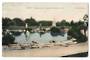 Coloured Postcard by Muir & Moodie of Sanatorium Grounds Rotorua. - 246054 - Postcard