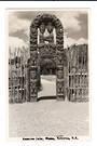 Real Photograph by N S Seaward of Reserve Gate Whakarewarewa Rotorua. Original price of 6d. - 246118 - Postcard