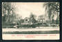 Postcard by Muir & Moodie of the Avon at Canterbury Rowing Club Shed Christchurch. - 248540 - Postcard