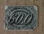 BRAZIL 1845 Definitive 600r Black. Buy this rare stamp with a certificate. Only the certificate says its a forgery. - 24895 - FU