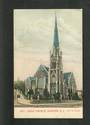 Coloured postcard by Muir and Moodie of Knox Church Dunedin. - 249117 - Postcard