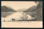Early Undivided Postcard by Muir & Moodie of Lake Manapouri from the Beehive. - 249339 - Postcard
