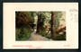 Coloured Postcard of Paradise Road Wakatipu. Slogan cancel on Edward 7th ½d. - 249419 - Postcard