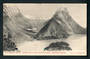 Postcard of Mitre Peak and Sinbad Gully Milford Sound. NEW ZEALAND Postmark New Plymouth PUNIHO. A Class. - 249819 - Postcard