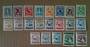 AUSTRIA 1925 Definitives. Set of 21. Two of the lower values are damaged. - 25526 - Mint