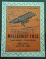 USA 1950 Dedication of Montgomery Airfield. Label in fine condition. - 25610 - Cinderellas