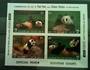 NEW ZEALAND 1988 Giant Pandas visit Auckland Zoo. Miniature sheet. Imperforate. - 25676 - UHM