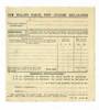NEW ZEALAND 1946 Parcel Post Customs Declaration Form unused. - 30007 - PostalHist