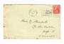 NEW ZEALAND 1927 Geo 5th Field Marshall 1d Red on cover. CP K15b. Slogan Postmark Christchurch 28/2/27. CP has March as the dat