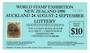 NEW ZEALAND 1990 World Stamp Exhibition. Lottery Ticket. - 30049 - Cinderellas