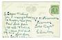 NEW ZEALAND Postcard addressed to Mr N Kinsman Fireman Loco Dept Clinton - 30069 - PostalHist