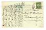 NEW ZEALAND Postmark Dunedin HAMILTON SOUTH. H Class cancel on postcard. Full strike. - 30079 - Postmark
