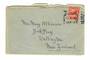 NEW ZEALAND Postmark Wellington EASTBOURNE. B Class cancel as areceiving mark on letter from England. - 30089 - Postmark